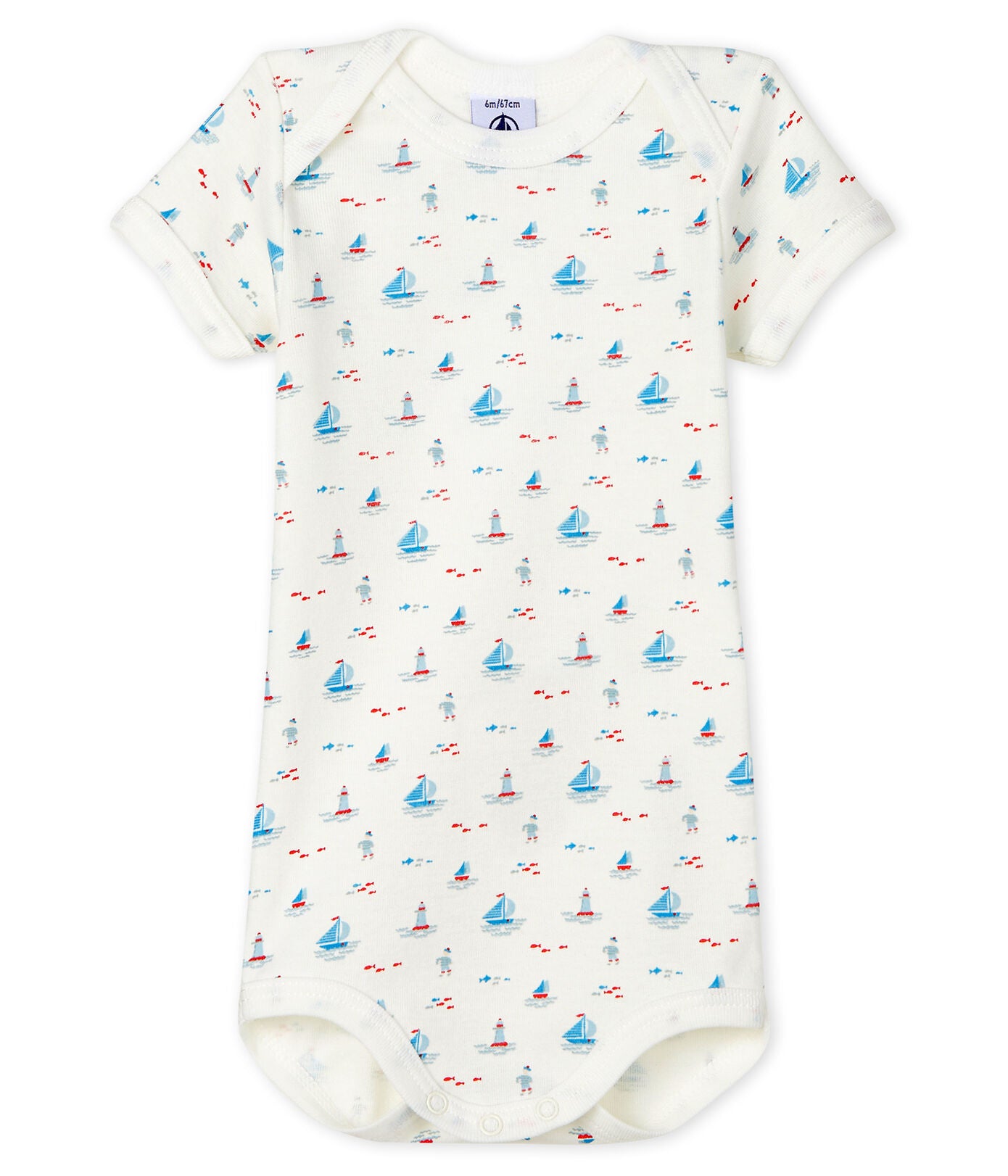 Petit Bateau rompertje Marine