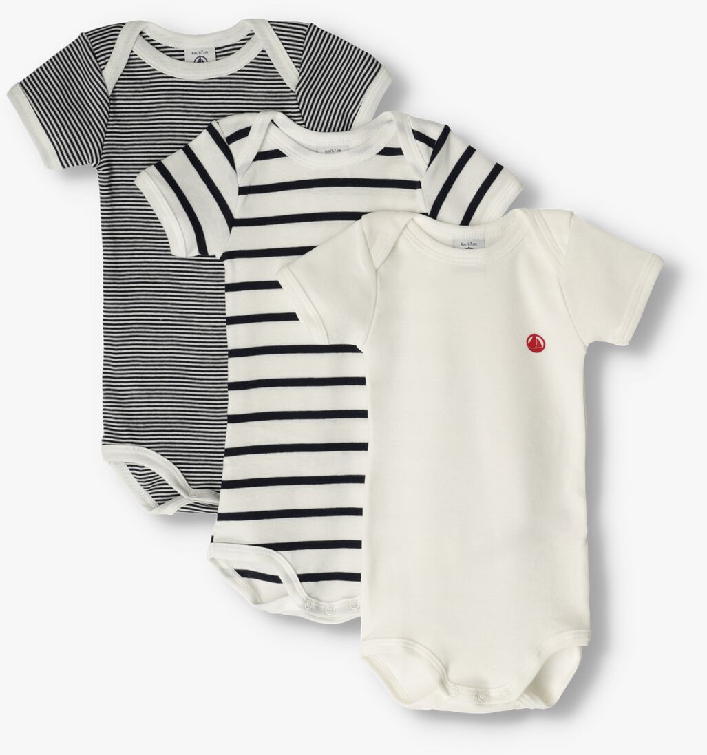 Petit Bateau trio rompertje streep