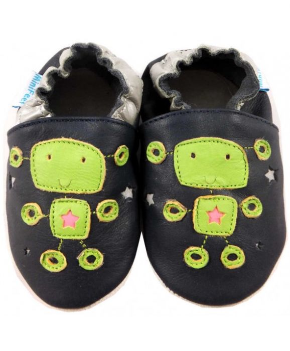 Minifeet slofjes alien